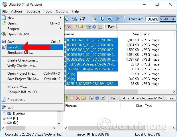 UltraISO: ISO ファイルを作成および編集する方法