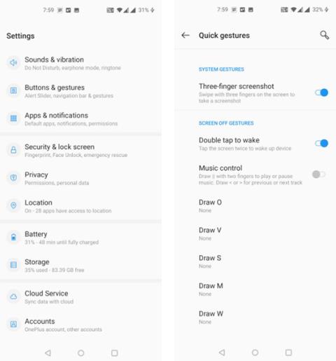 Comment prendre des captures décran sur les téléphones OnePlus