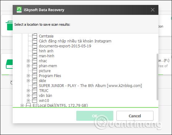 iSkysoft Data Recoveryを使用してデータを回復する方法