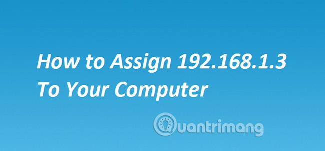 Découvrez l'adresse IP 192.168.1.3