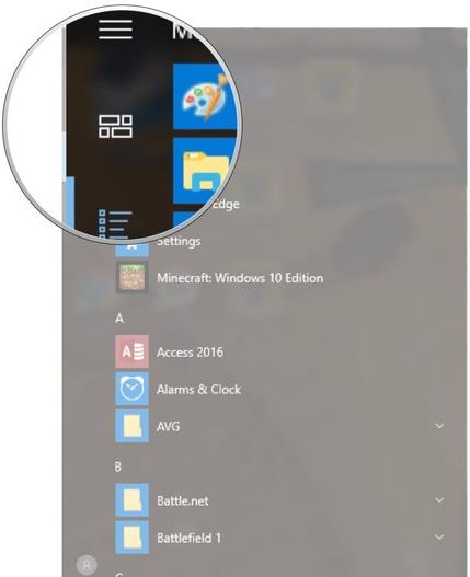 Comment créer des dossiers et masquer la liste des applications du menu Démarrer de Windows 10 Creators