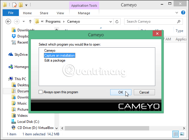 Comment créer des versions portables de logiciels sous Windows à l'aide de Cameyo