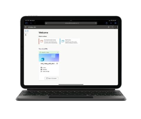 IPad で Windows 365 Cloud PC をすぐに体験