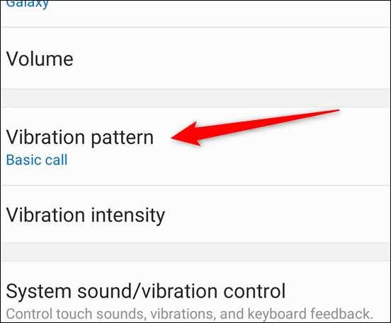 Comment changer le niveau et le type de vibration sur le Galaxy S20