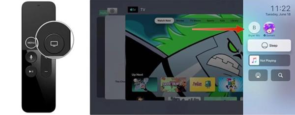 So richten Sie mehrere Konten auf Apple TV ein