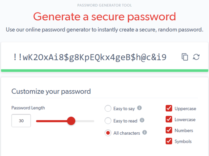 5 sites Web générateurs de mots de passe aléatoires les plus puissants