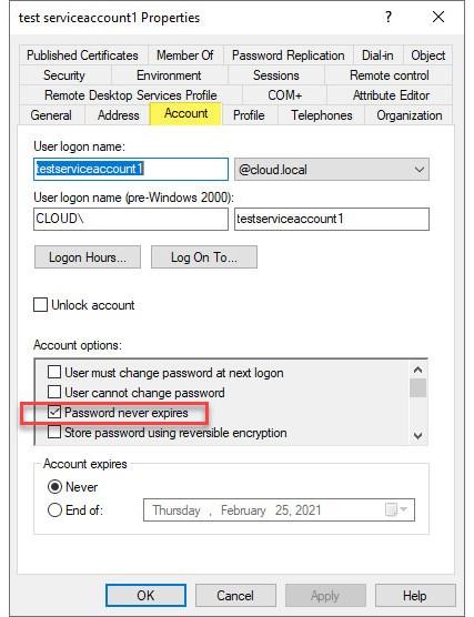 Come gestire e proteggere gli account del servizio Active Directory