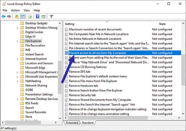 Come impedire agli utenti di accedere alle unità per motivi di sicurezza in Windows