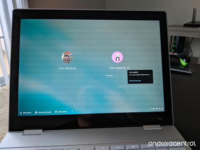 Instructions pour configurer un nouveau Chromebook