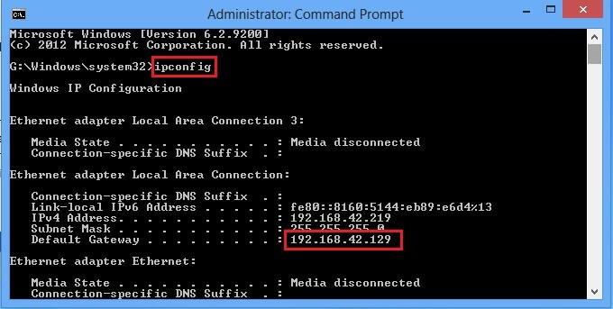 Accélérez la connexion Internet à l'aide des commandes CMD sous WindowsXP/7/8/8.1