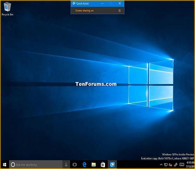 Come ottenere supporto remoto con l'app Quick Assist in Windows 10