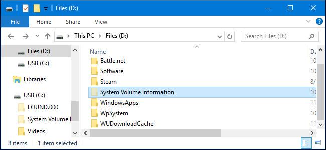 Was ist der Ordner „System Volume Information“ und kann er gelöscht werden?