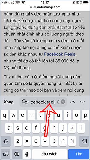 Come trovare rapidamente le parole su iPhone Safari