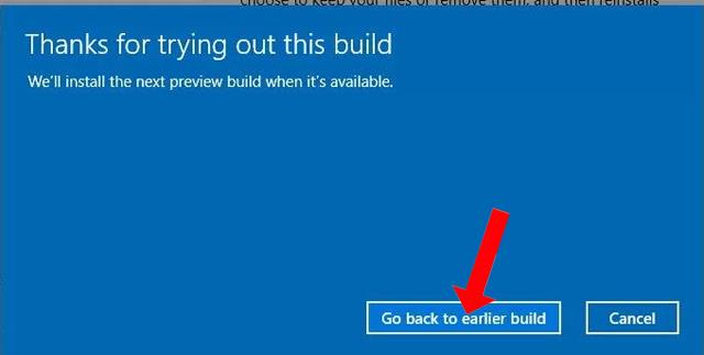 Comment supprimer la mise à jour de Windows 10 pour revenir à l'ancienne version de Windows