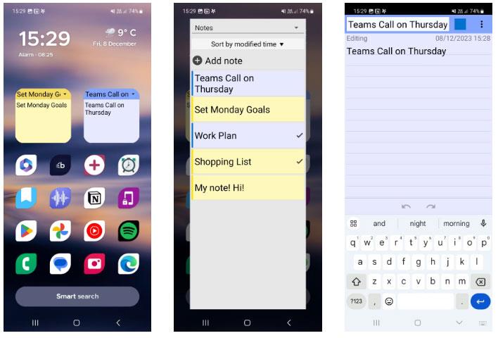 8 applications Android pour rédiger des notes directement sur l'écran d'accueil