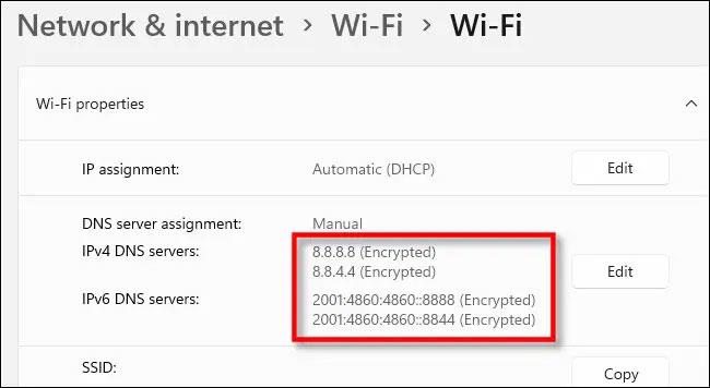 Comment changer de serveur DNS sur Windows 11