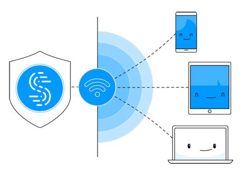 노트북에서 WiFi 핫스팟을 통해 VPN을 공유하는 방법