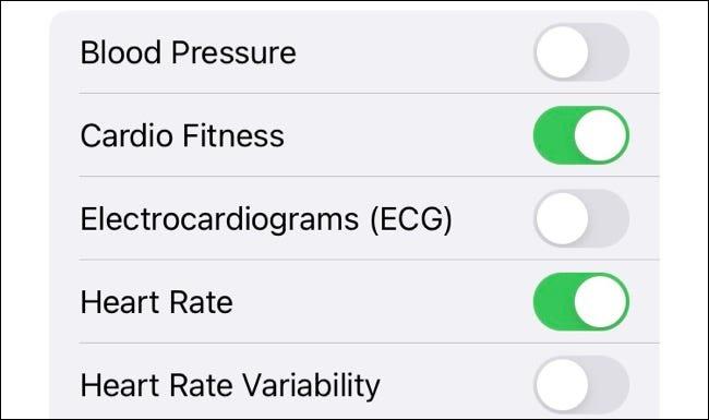 Comment partager des données de surveillance de la santé sur iPhone