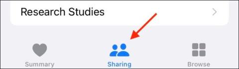 Comment partager des données de surveillance de la santé sur iPhone