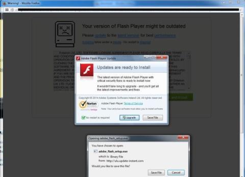 Come rimuovere le false finestre popup “Aggiorna Flash Player” o “Aggiorna Java”?