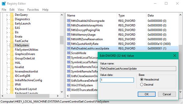 Windows 10 で ReFS (Resilient File System) を有効/無効にする