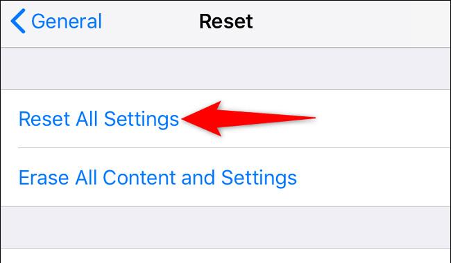 So setzen Sie alle Einstellungen auf dem iPhone zurück