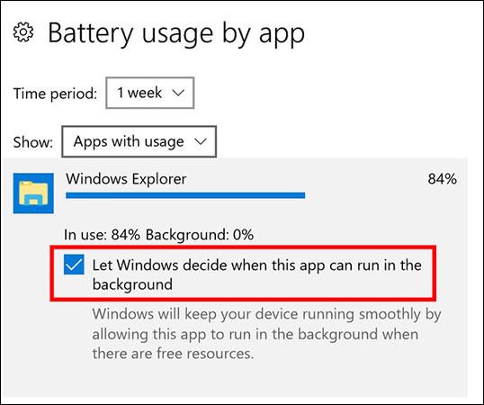Suggerimenti per risparmiare batteria in Windows 10 con la funzionalità Power Throttling