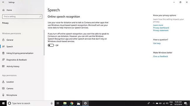 Windows 10 で Cortana をオフにする