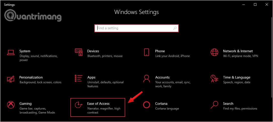 Abilita/disabilita la barra della lingua su Windows 10