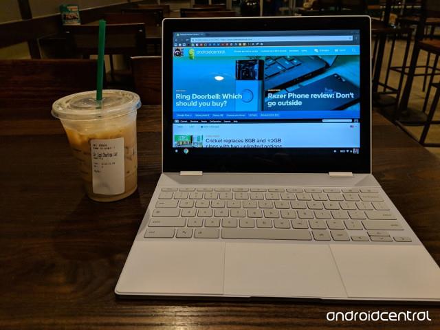 새 Chromebook 설정 지침