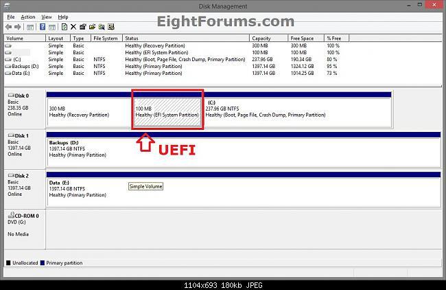 컴퓨터가 EFI/UEFI 또는 레거시 BIOS를 지원하는지 확인하는 방법