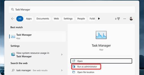 So führen Sie den Task-Manager mit Administratorrechten in Windows 11 aus