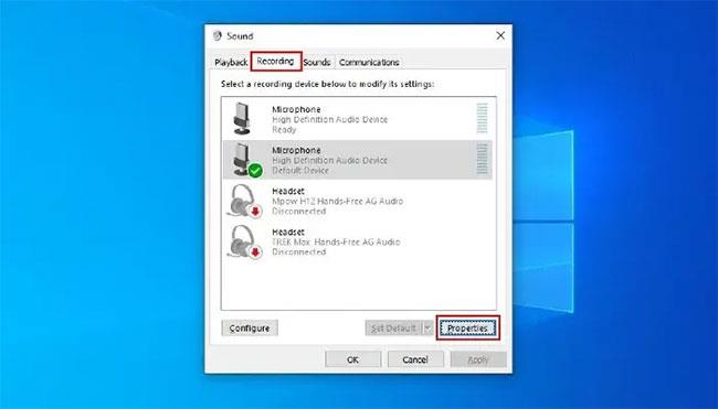 Comment augmenter le volume du microphone dans Windows 10