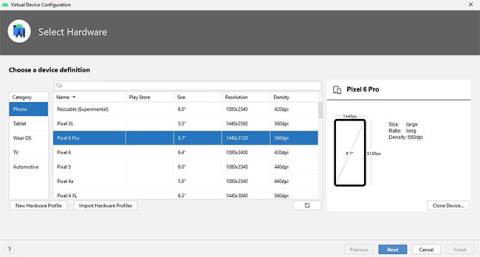 WindowsにAndroid 13エミュレータ（Tiramisu）をインストールする方法