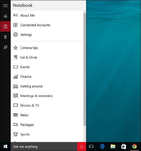 Utiliser et configurer Cortana sur Windows 10