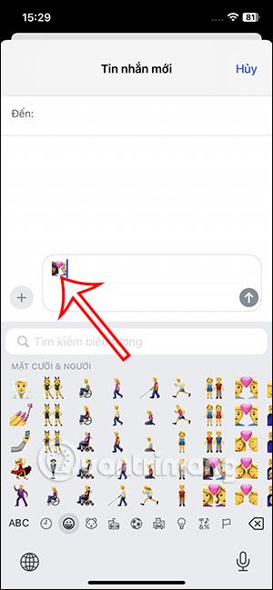 Instructions pour changer la couleur des emoji sur iPhone