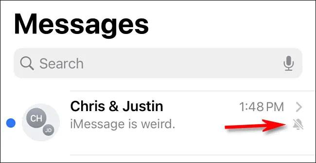 So schalten Sie Gruppenchats oder Textnachrichten in der Nachrichten-App auf dem iPhone stumm