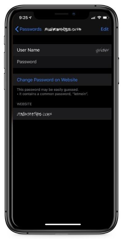 В iOS 14 появилась дополнительная функция для обнаружения утечек паролей