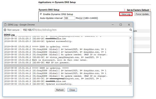 Comment installer et configurer DDNS sur le routeur Draytek