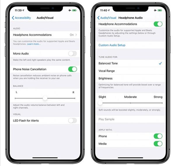 Nouvelles fonctionnalités des AirPods sur iOS 14