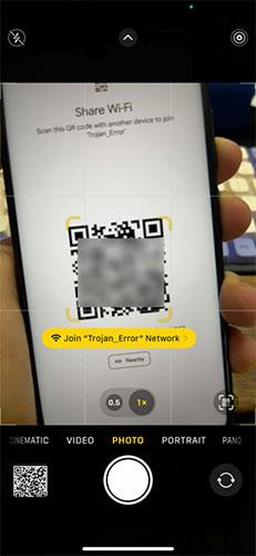 iPhone과 Android 간 WiFi 비밀번호 공유