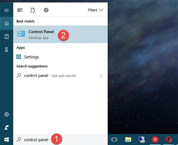 Comment ouvrir le Panneau de configuration sous Windows 10, 8.1, 7