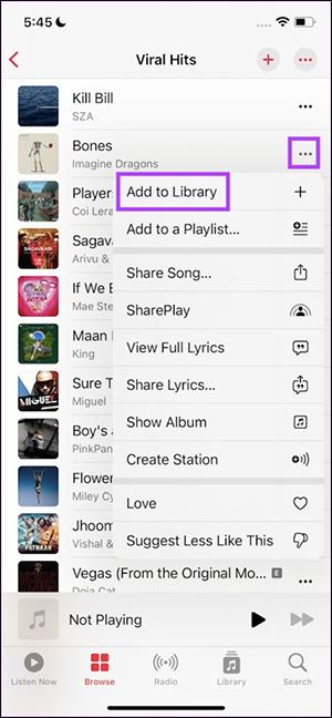 Apple Music で音楽をダウンロードしてオフラインで聴く方法