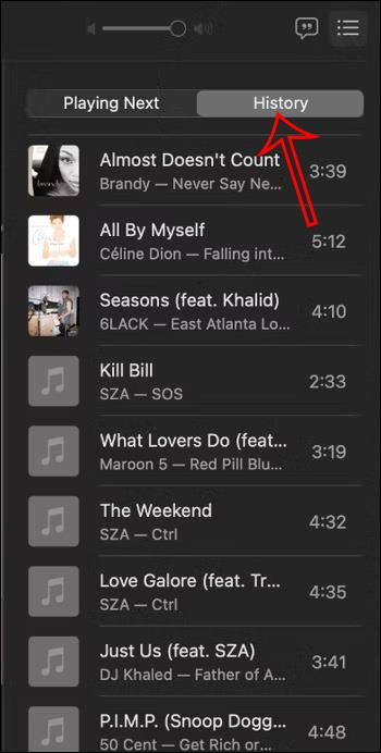 So zeigen Sie den Hörverlauf von Apple Music an