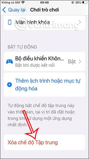 如何刪除 iPhone 上的專注模式