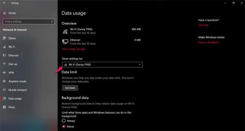 Come monitorare e risparmiare capacità Internet sullaggiornamento di Windows 10 aprile 2018