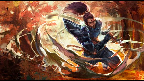 Yasuo LOL Full-HD-Hintergrundbilder für Computer und Telefone