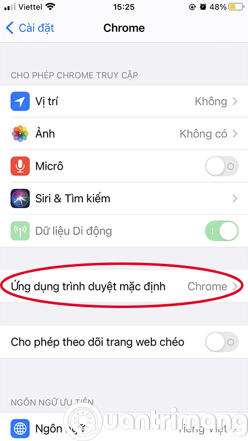 如何更改 iPhone 上的預設瀏覽器和電子郵件