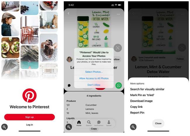 Comment enregistrer des photos de Pinterest