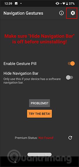 Comment créer une barre de navigation iPhone X sur Android